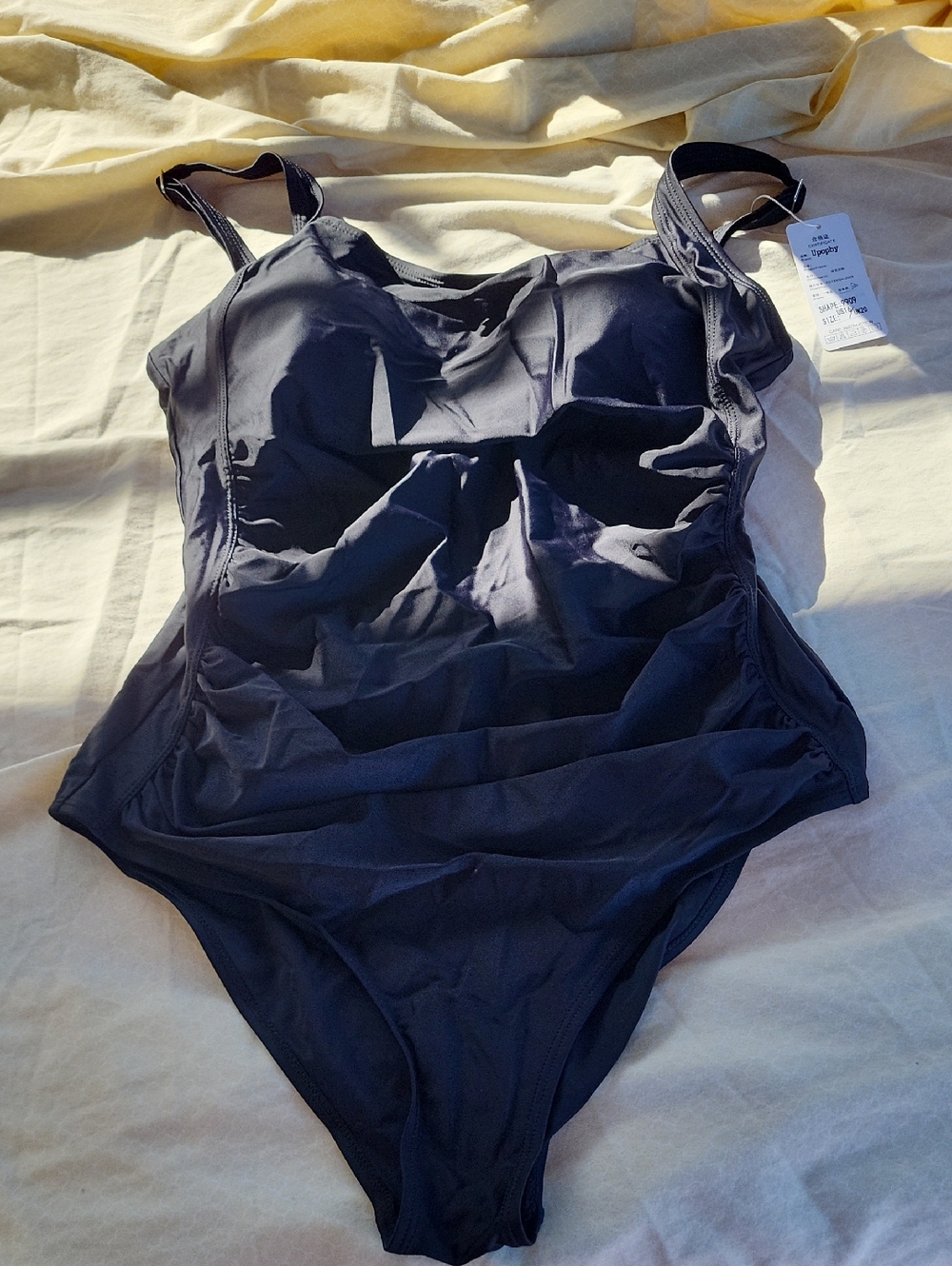 Classic Black One-Piece Swimsuit